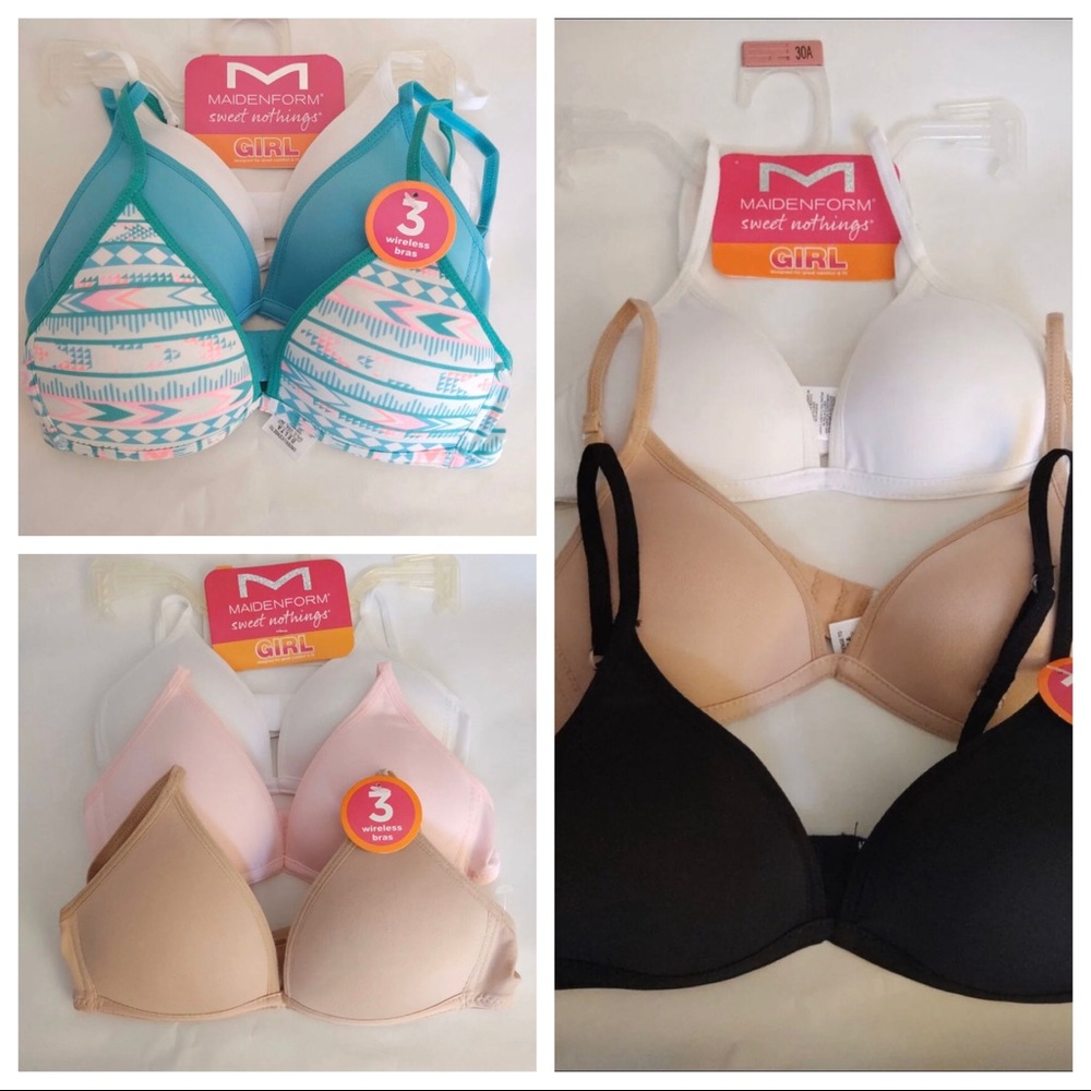 9 NWT bras